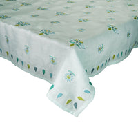 Kim Seybert, Inc.Lima Tablecloth in Seafoam & Green