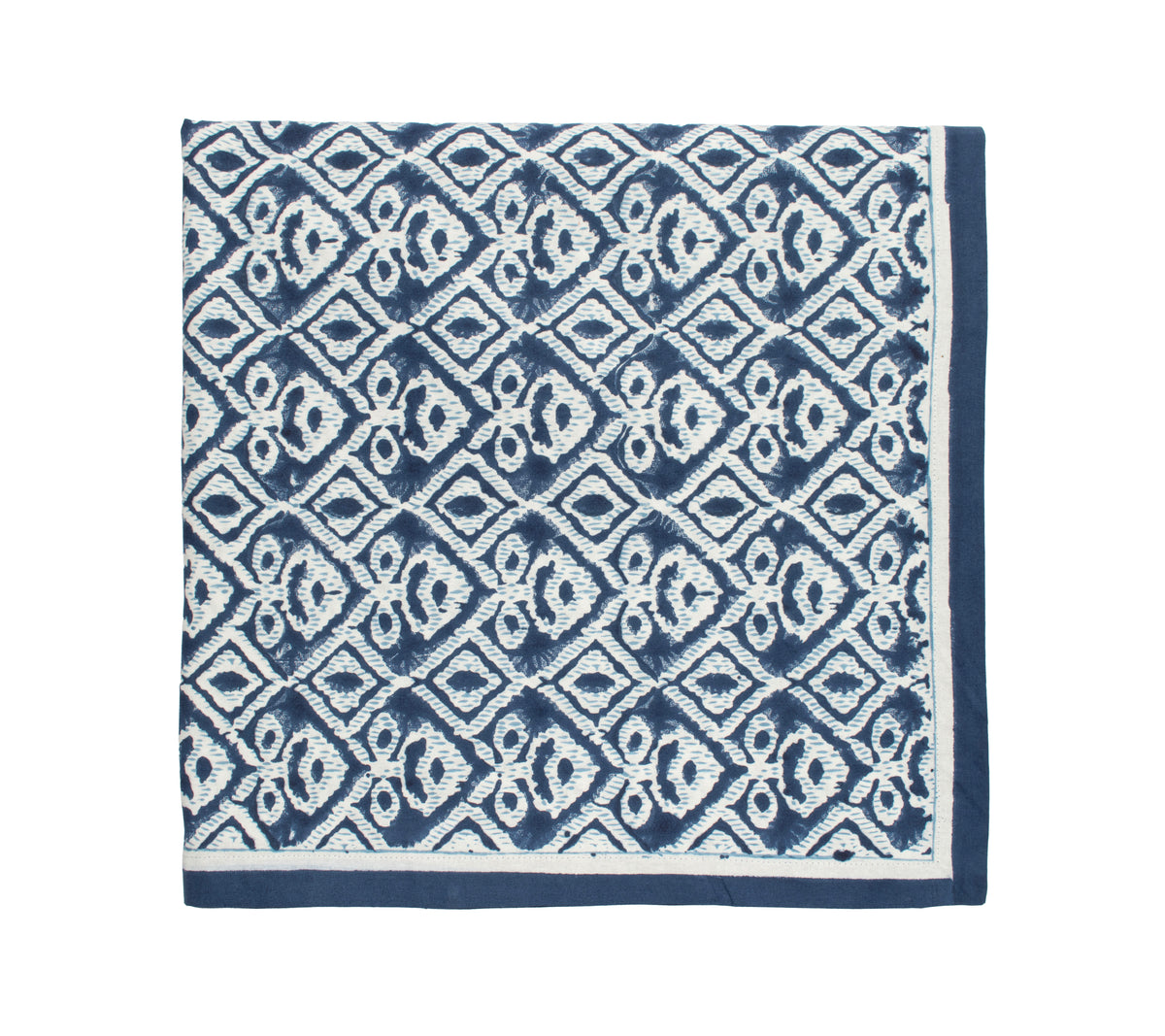 Alfresco Tablecloth in Navy & Blue