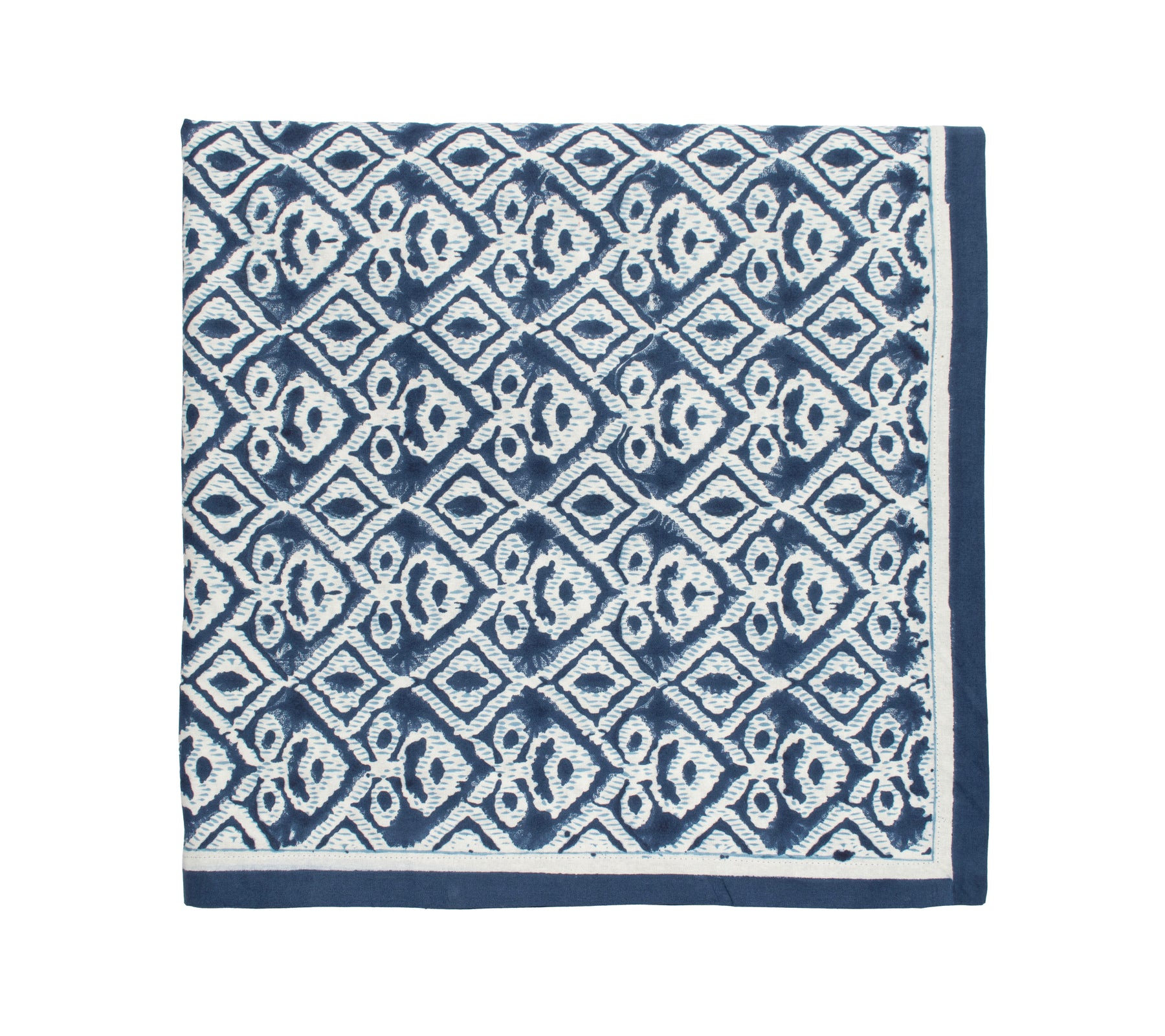 Alfresco Tablecloth in Navy & Blue