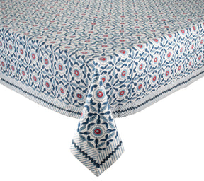 Majorelle Tablecloth in Red, White & Blue