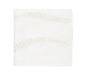 Pin Dot Tablecloth in Gold & Silver