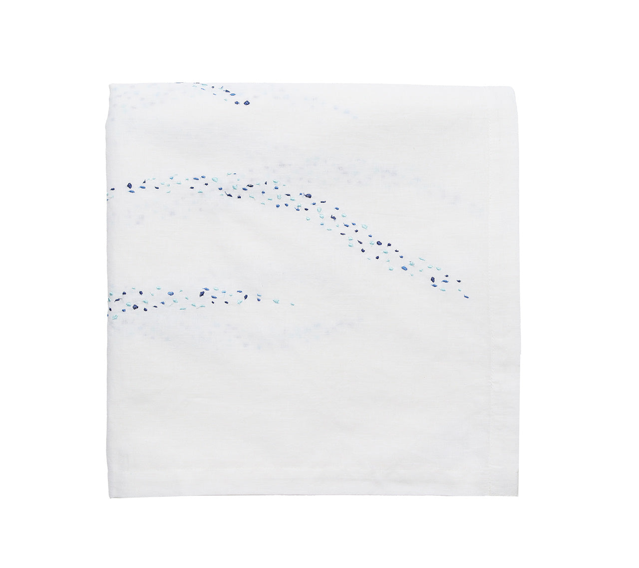 Pin Dot Tablecloth in White & Blue