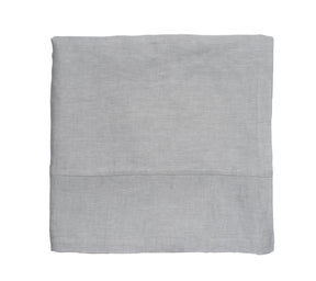 Chambray Tablecloth in Gray