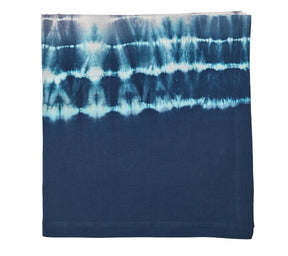 Duo Dye Tablecloth in Navy & Periwinkle