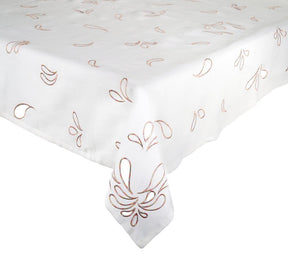 Kim Seybert, Inc.Fireworks Tablecloth in White & Multi