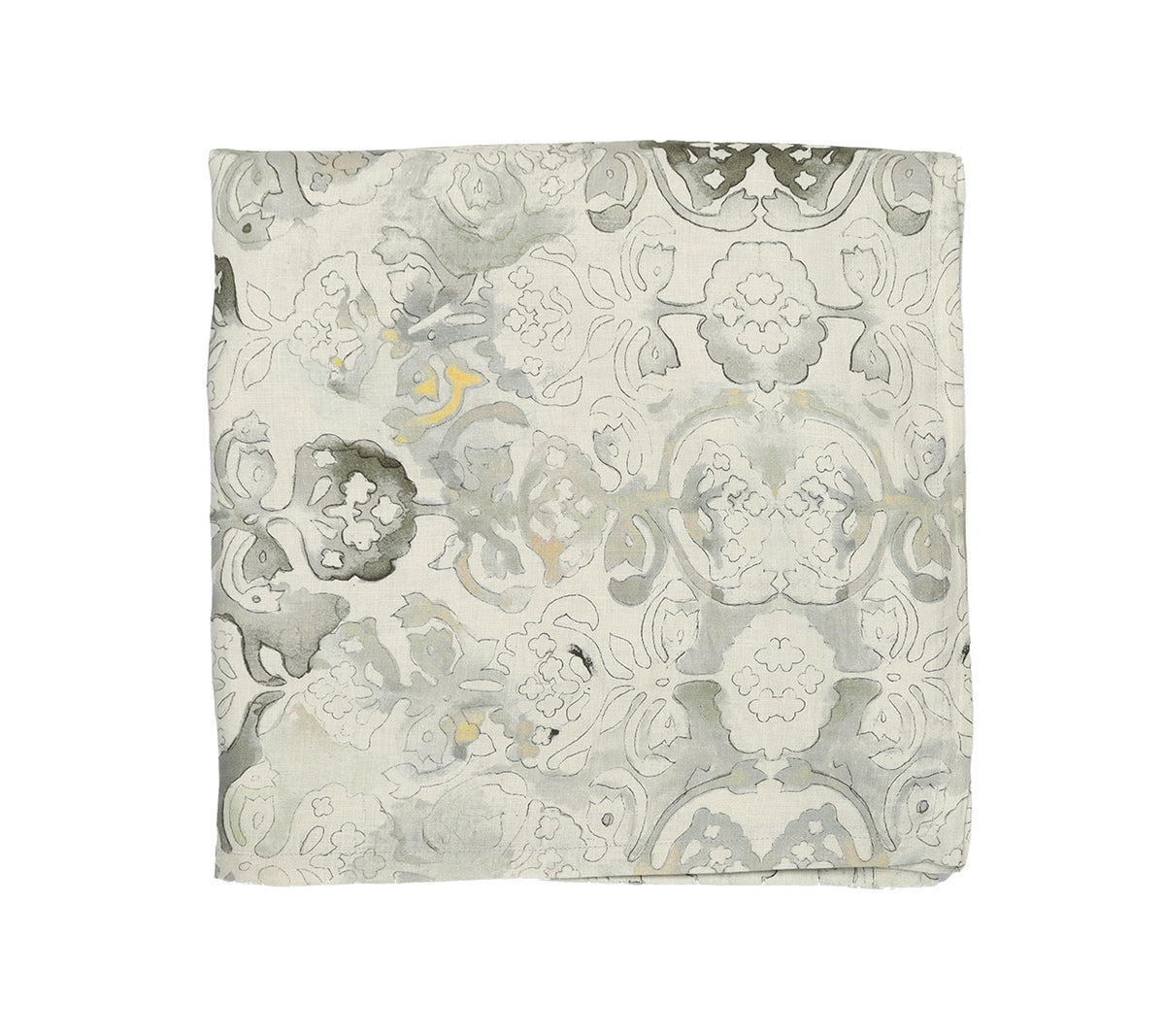 Giverny Tablecloth in Natural & Gray