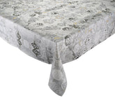 Giverny Tablecloth in Natural & Gray