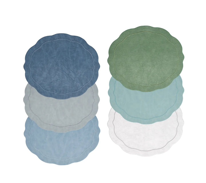 Tailored Placemats in Spring Tones