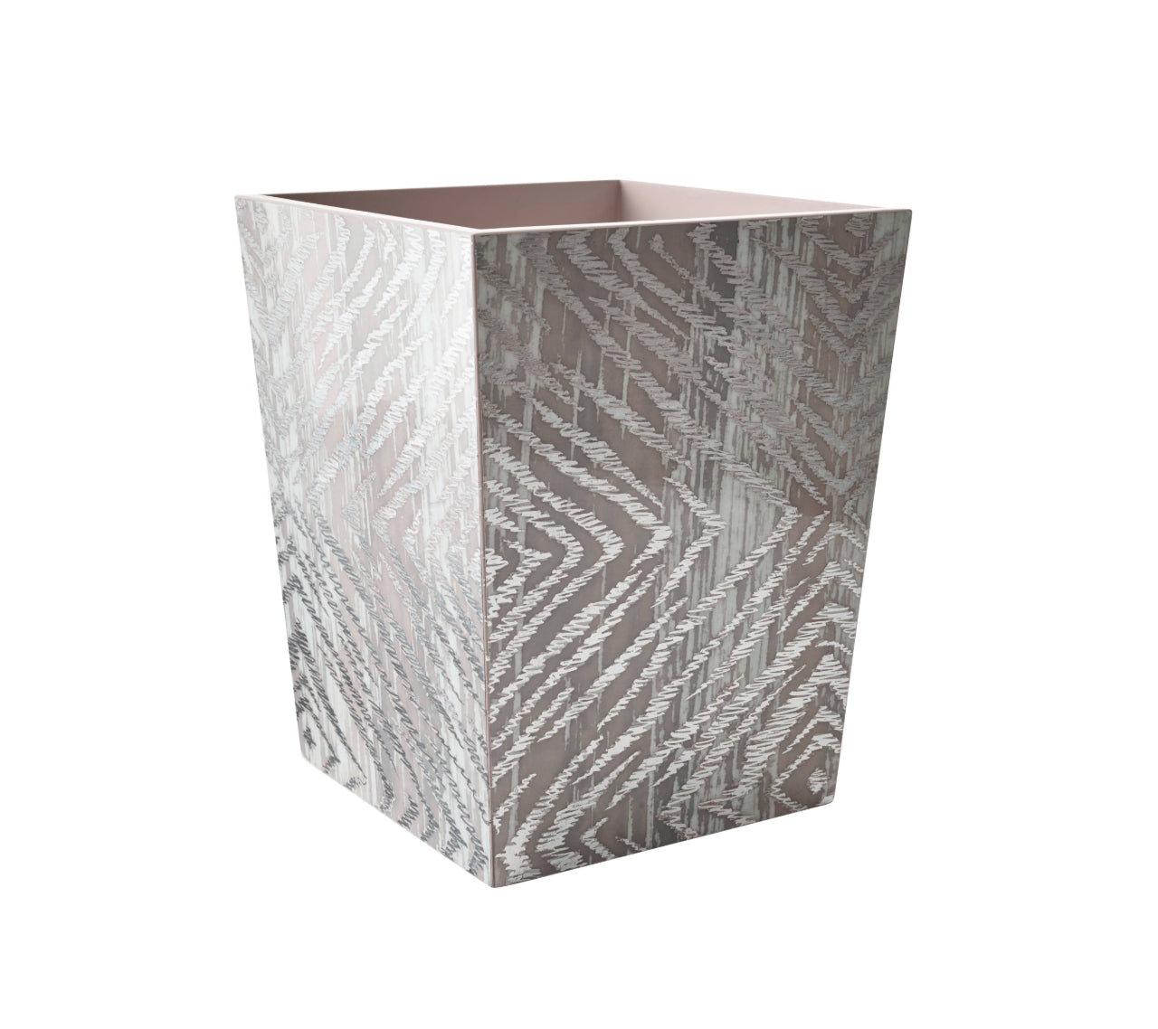 Kim Seybert Zebra Waste Basket