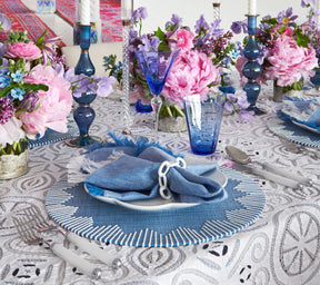 Chambray Fringe Napkins, Set of 4