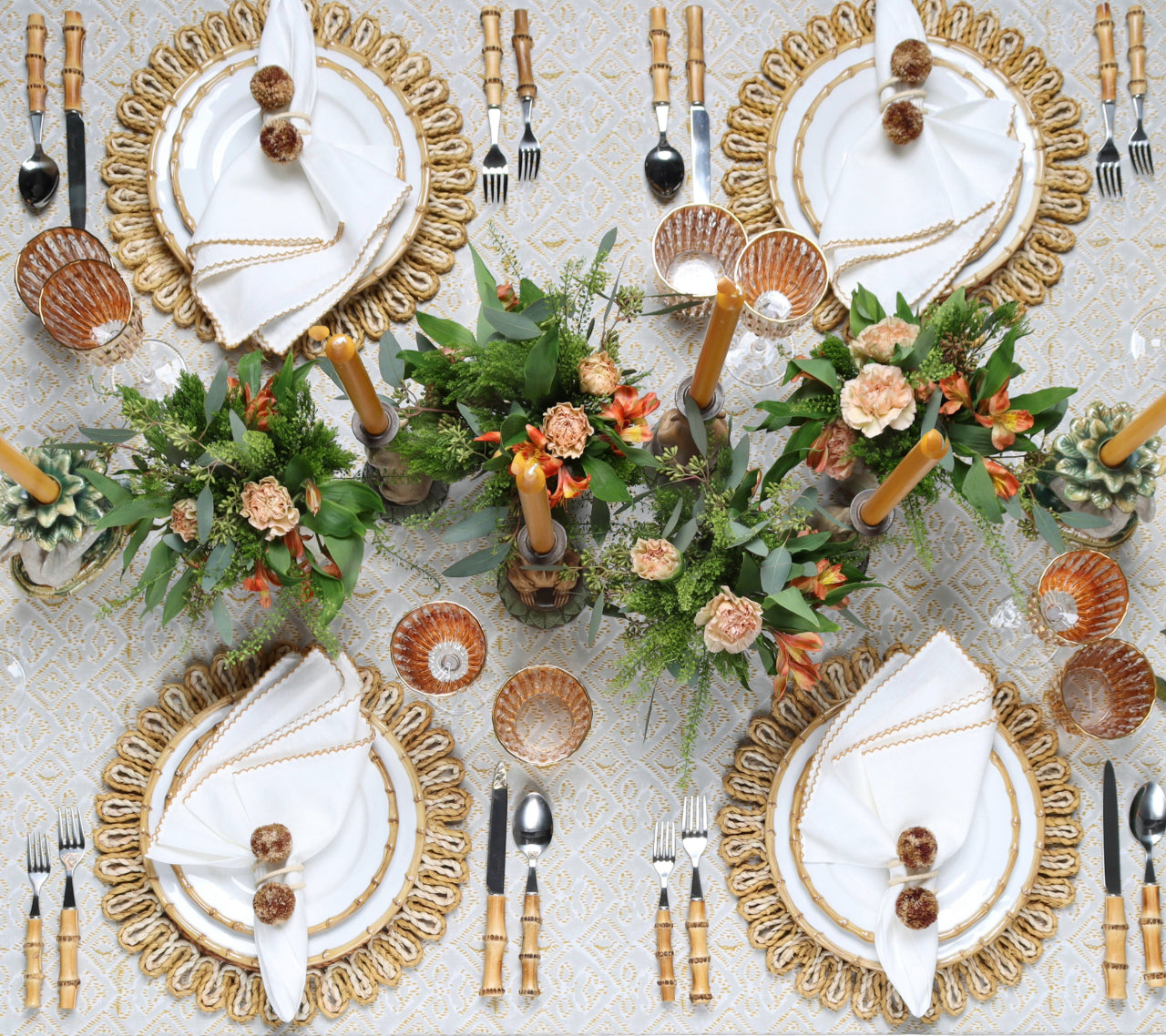 Casbah Napkin Rings, Set of 4