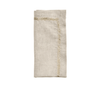 Jardin Napkin in Natural, Gold & Silver, Set of 4