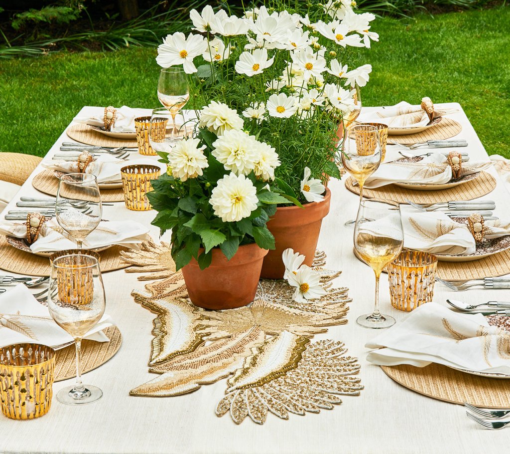 Kim Seybert, Inc.Playa Napkin Ring in Natural, Set of 4Napkin Rings