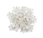 Aster Napkin Ring in Crystal, Set of 4