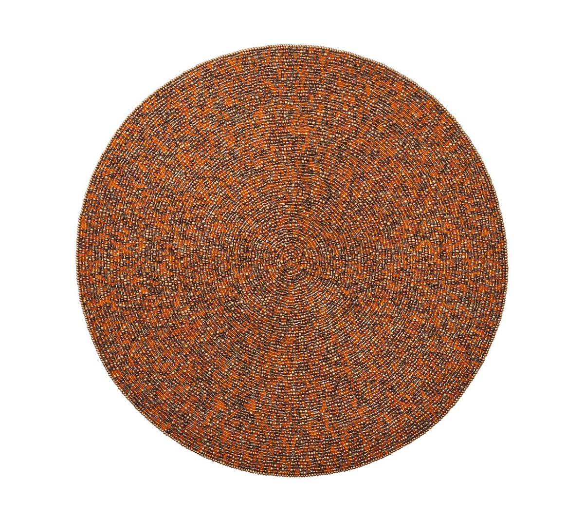 Kim Seybert, Inc.Autumn Rush Placemat in Brown & Orange, Set of 4Placemats