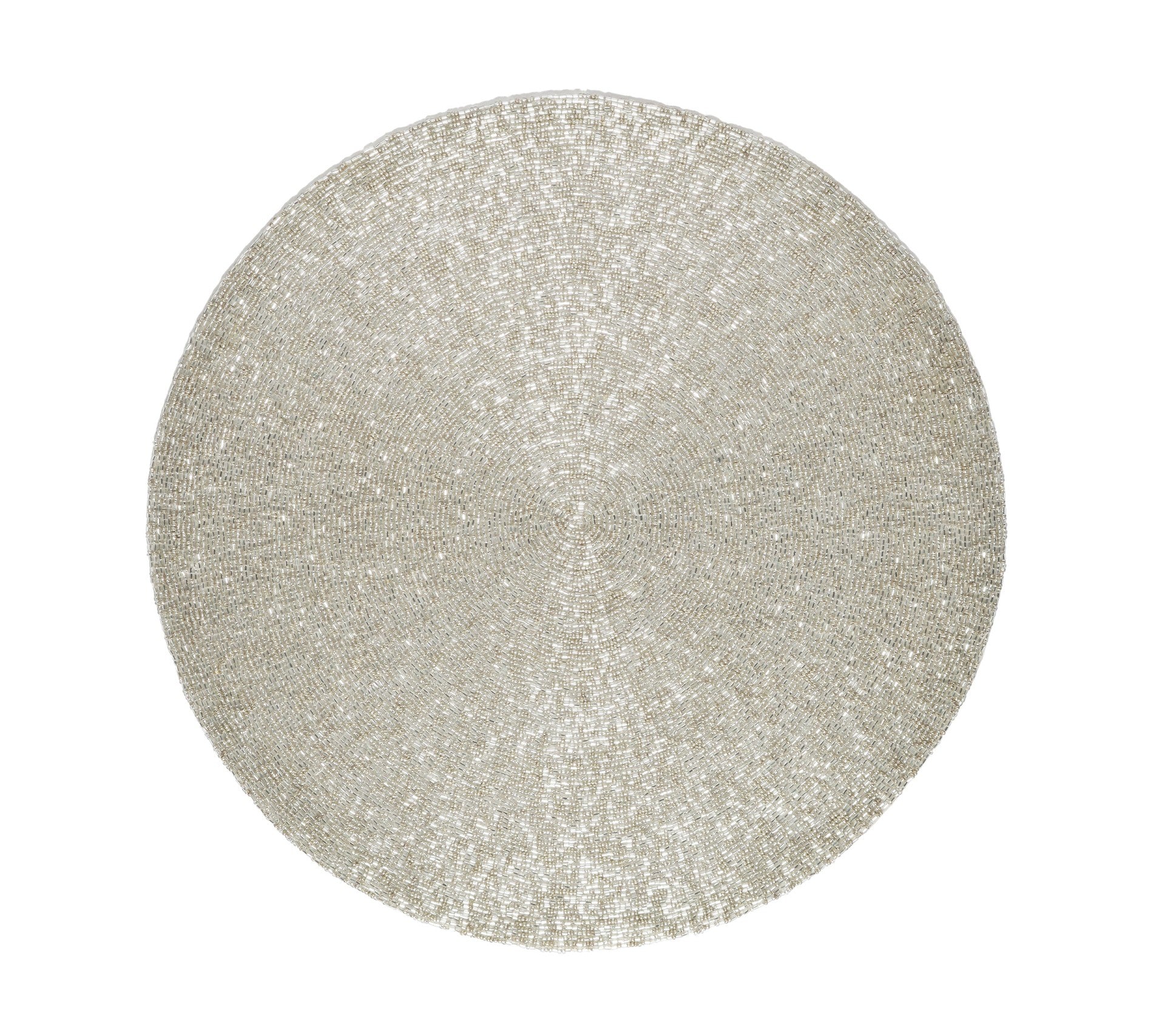 Confetti Placemat in Silver, Set of 4