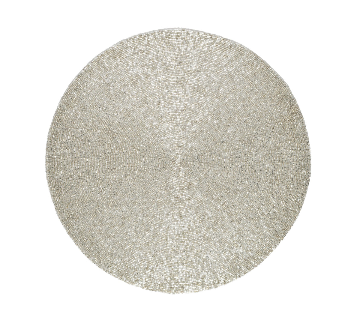 Confetti Placemat in Silver, Set of 4