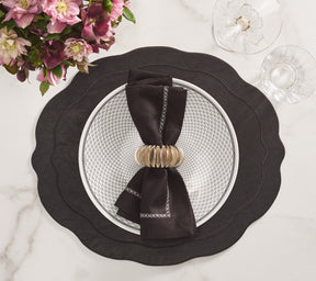 Classic Napkin in Black, Set of 4