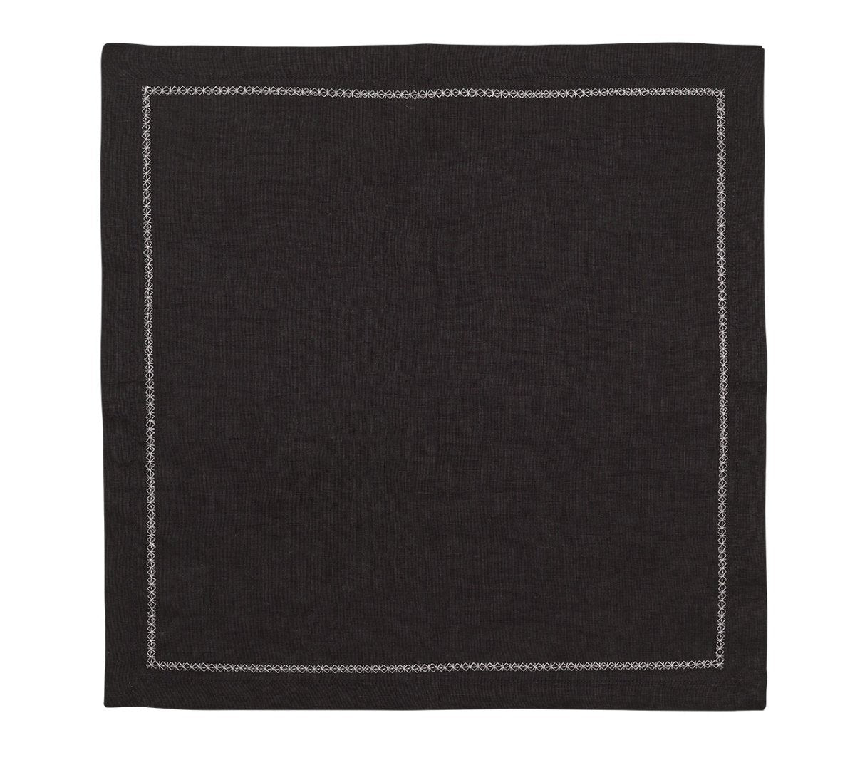 Classic Napkin in Black, Set of 4