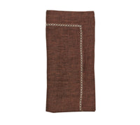 Kim Seybert, Inc.Classic Napkin in Brown, Set of 4Napkins