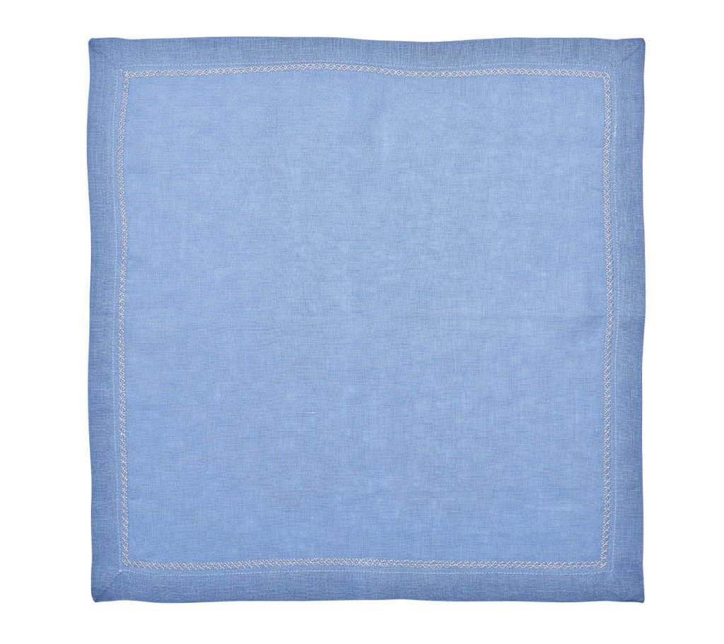 Classic Napkins in Blues, Set of 4