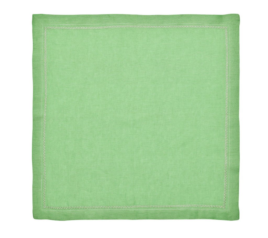 Classic Napkins in Greens, Set of 4