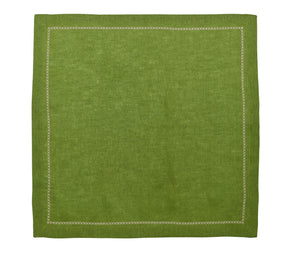 Classic Napkins in Greens, Set of 4