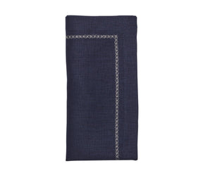 Classic Napkins in Blues, Set of 4