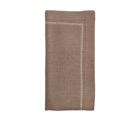 Classic Napkins in Earth Tones, Set of 4