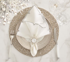 Coronet Napkin Rings, Set of 4 in a Gift Box