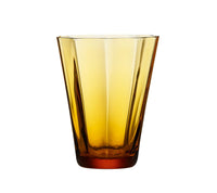 Kim Seybert, Inc.Daphne Tumbler in Amber, Set of 4Glassware