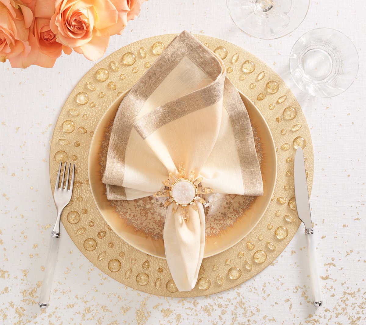 Kim Seybert Dew Drops Placemat