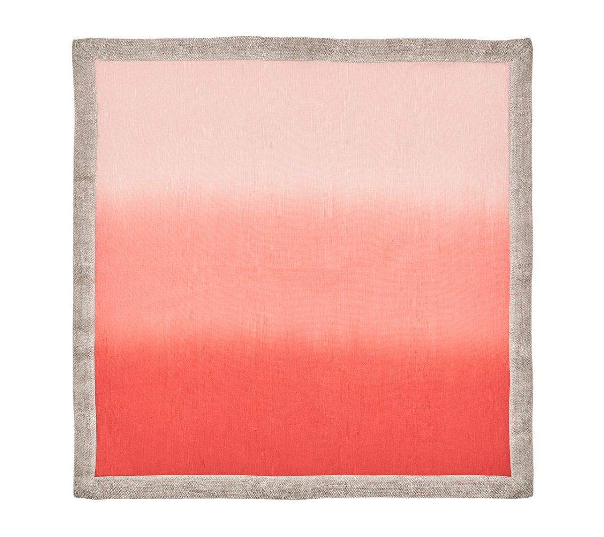 Kim Seybert, Inc.Dip Dye Napkin in Coral & Salmon, Set of 4Napkins