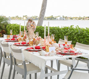 Kim Seybert, Inc.Dip Dye Napkin in Coral & Salmon, Set of 4Napkins