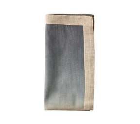 Dip Dye Napkins in Earth Tones, Set of 4