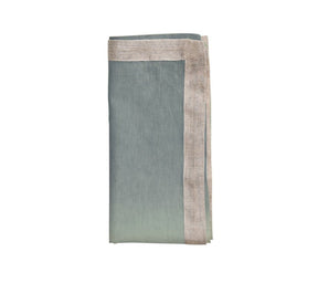 Dip Dye Napkins in Earth Tones, Set of 4