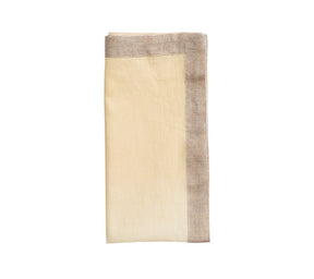 Dip Dye Napkins in Earth Tones, Set of 4