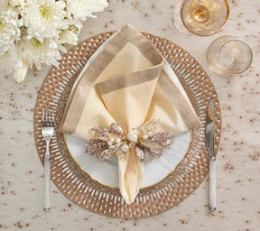 Kim Seybert, Inc.Dip Dye Napkins in Earth Tones, Set of 4Napkins