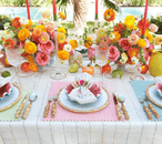 Calypso Napkin Ring in Multi, Set of 4