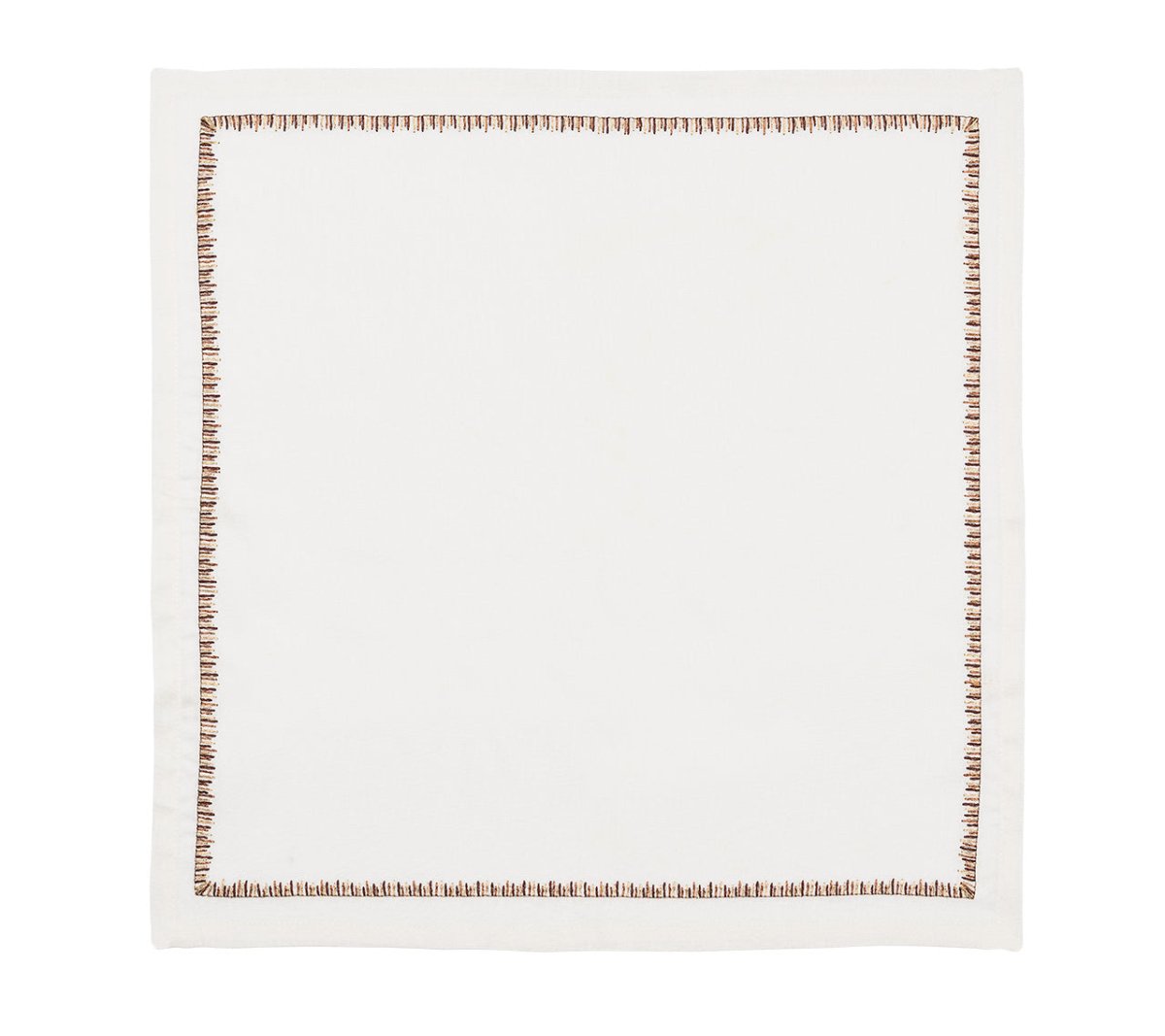 Kim Seybert, Inc.Filament Napkin in White & Brown, Set of 4Napkins