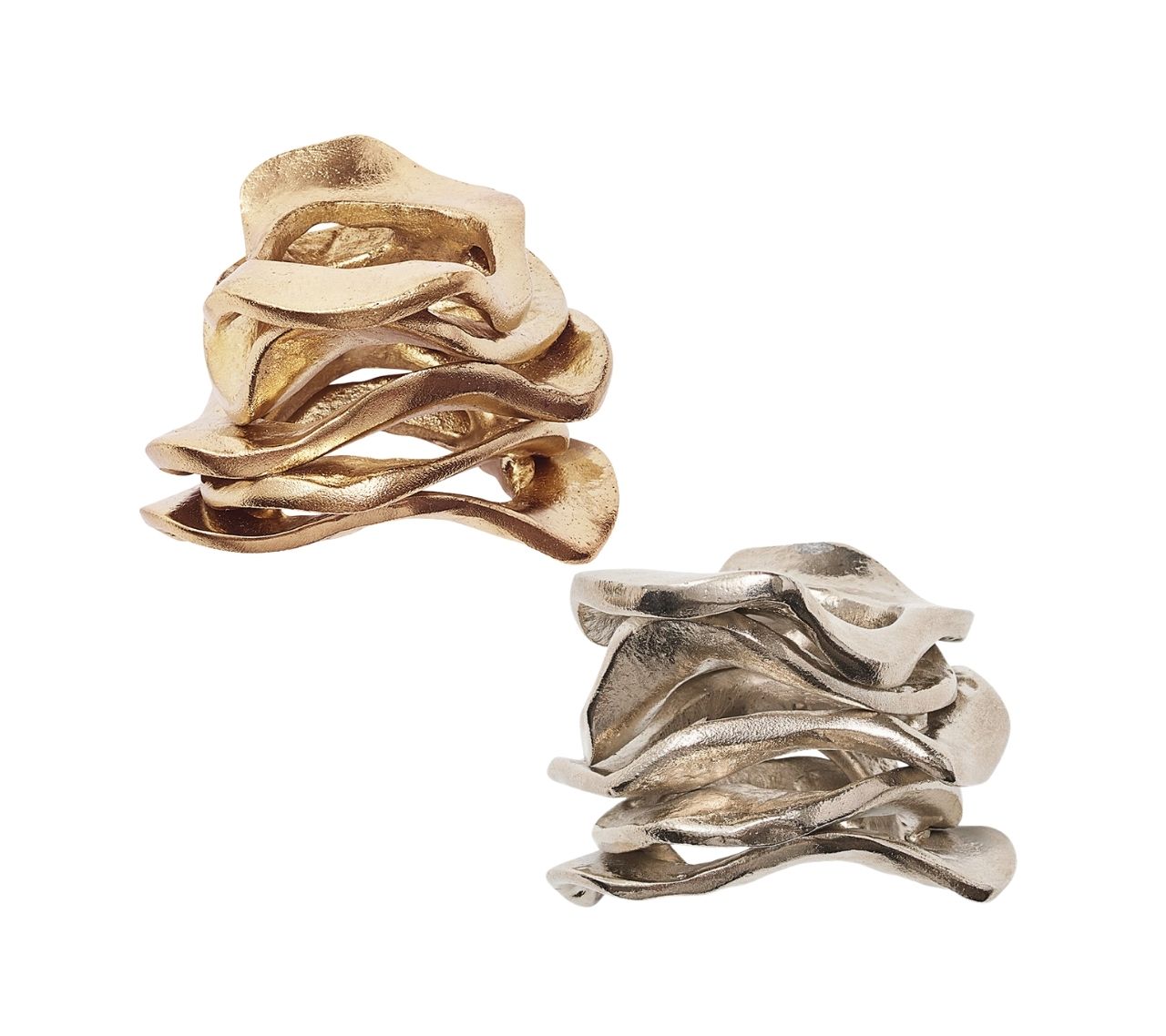 Flux Napkin Rings, Set of 4