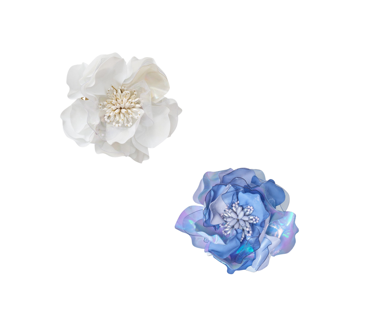 Gardenia Napkin Rings, Set of 4