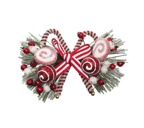 Kim Seybert, Inc.Holiday Twist Napkin Ring in White, Red & Green, Set of 4Napkin Rings