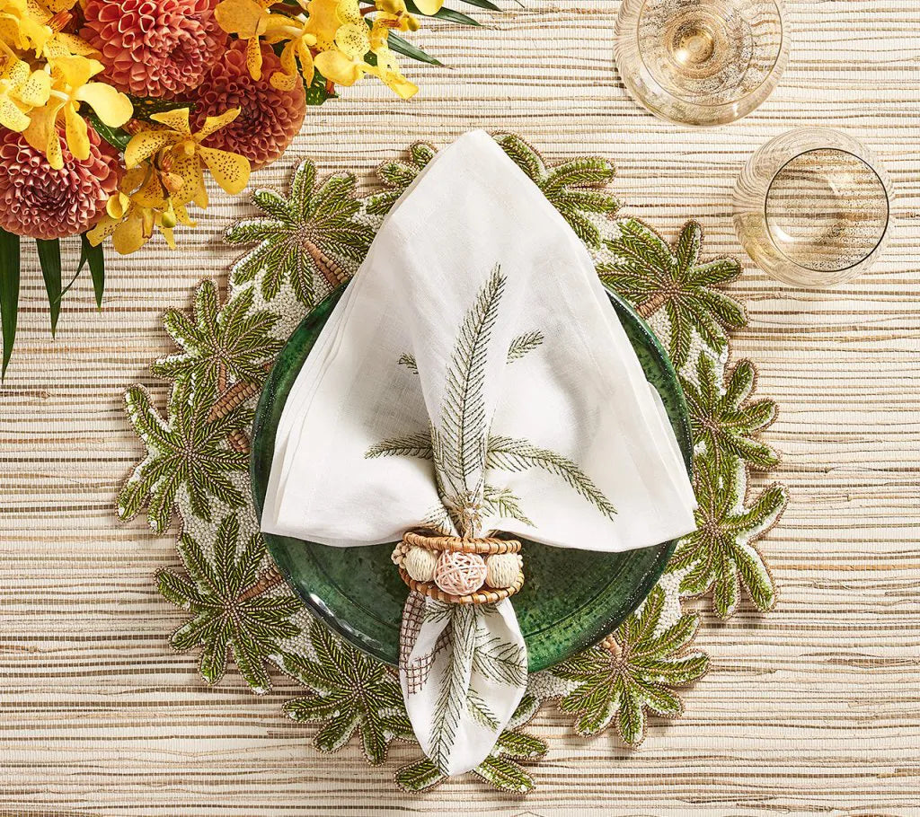 Playa Napkin Ring in Natural, Set of 4