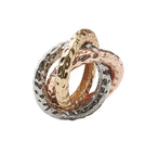 Trinity Napkin Ring in Multi, Set of 4 in a Gift Box
