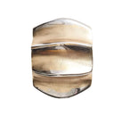 Desert Napkin Ring in Gold & Silver, Set of 4