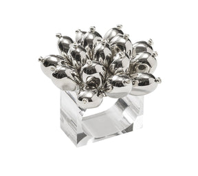 Kim Seybert, Inc.Jubilee Napkin Ring in Silver, Set of 4Napkin Rings