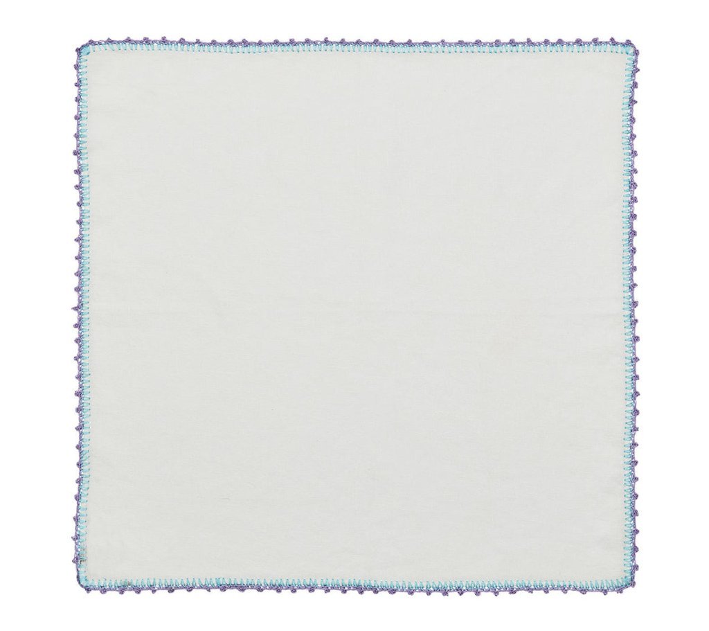 Knotted Edge Napkins, Set of 4