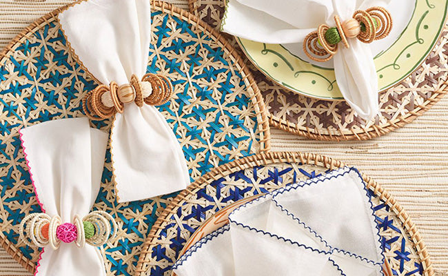 Luxury Placemats for Sale - Beaded, Acrylic, and Other Styles