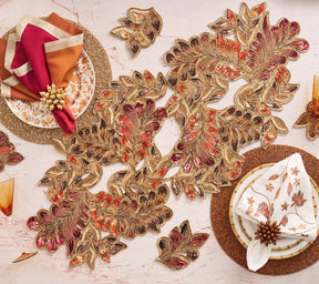 Kim Seybert, Inc.Maple Hues Runner in Brown & OrangeTable Runners